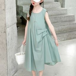 LULU & SKY Girls A-Line Midi Dress-image-61