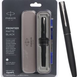 Frontier Matte Black Chrome Trim Roller | Roller Ball Pen-image-25