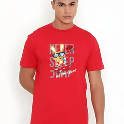 KaamBhari Graphic Printed Regular Fit Pure Cotton T-shirt-picture-11