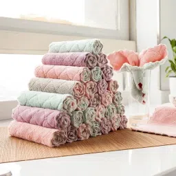 UNCOMMON Laptop/Computer Microfibre Cleaning Clothes, Highly Absorbent, Very Soft, Multi-Purpose, Pack of 4 (Reusable, 27*16 cms) for Computers, Laptops, Mobiles-24