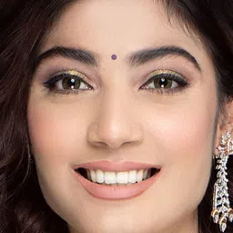 Comet Busters Bindiful Set Of 5 Traditional Round Velvet Bindi image 3