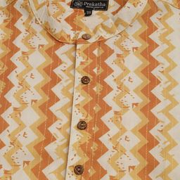 Prakatha Energetic & Easygoing Zig Zag Printed Straight Kurta image 3