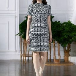ZEUGEN Women Printed Bodycon Dress-image-48
