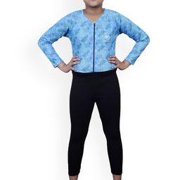 Aqua Holic Boys Floral Printed V-Neck Swimwear-56