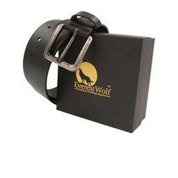 Everestwolf Men Textured Leather Formal Belt-image-57