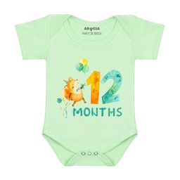 Arvesa 12 Month Baby Printed Bodysuit-image-61