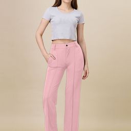 DTR FASHION Women Chambray Palazzos-image-94
