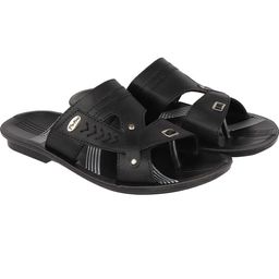 PU-PINE Men Open Toe Slip-On Sandals-image-88