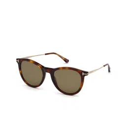 Tom Ford Unisex Aviator with with UV Protected Lens Sunglasses FT0626 51 92H-image-91
