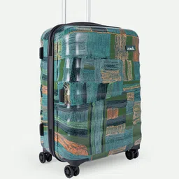 ZOUK Indus Lattice Green Amorah Trolley Bag Medium image 3