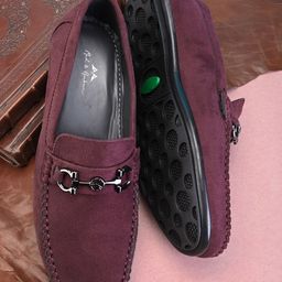 Mast & Harbour Men Suede Loafers-image-94