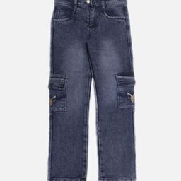 SKY HEIGHTS Boys Highly Distressed Heavy Fade Jeans-image-89