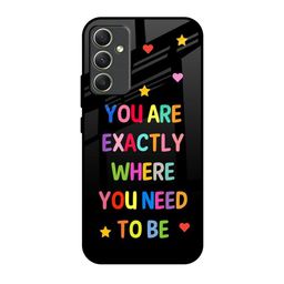 QRIOH Typography Printed Samsung Galaxy A34 5G Back Case Mobile Accessories-image-38