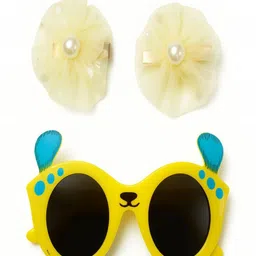 ANNA CREATIONS Girls Pack of 3 Girls Hair Accessory And Sun Goggles Set-image-85