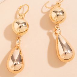 StyleCast x Revolte Teardrop Shaped Studs Earrings-image-45