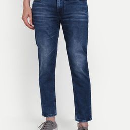 MEGHZ Men Narrow Skinny Fit Heavy Fade Stretchable Jeans-image-23
