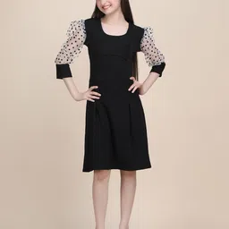 STARWORD Girls A-Line Midi Dress-picture-13