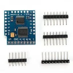 Wemos D1 Mini I2C Dual Motor Driver Shield-0