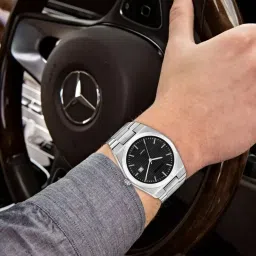 sanscara Watch for men with date dial Analog Watch - For Men LR158 BK image 4