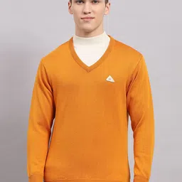 Monte Carlo Men Solid Woollen Pullover-image-84