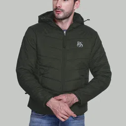 BARSTOW Men Lightweight Outdoor Quilted Jacket with Patchwork-picture-15