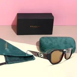 ZAADRAN Unisex Rectangle Sunglasses with Polarised and UV Protected Lens BANGKOK-PANTHER-6