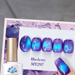 BORN PRETTY Cat Eye Magnetic Gel Polish - 10 ml - Blueberry - MY297-picture-11