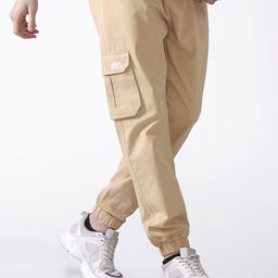 Beyoung Men Cotton Cargo Joggers-image-95