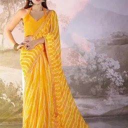 Mitera Leheriya Gotta Patti Pure Georgette Saree-image-19