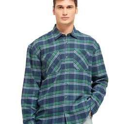 Mast & Harbour Men Comfort Tartan Checks Opaque Checked Casual Shirt-image-88