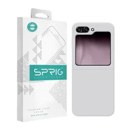SPRIG Solid Printed Samsung Galaxy Z Flip5 5G Bumper Case Mobile Accessories-picture-27