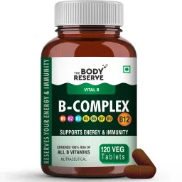 Vitamin B Complex Veg Tablets 100% RDA Of Vitamin B1, B2, B3, B5, B6, B7, B9,B12-image-19