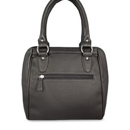 FLYING BERRY Textured Structured PU Satchel with Quilted image 4