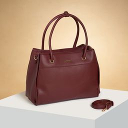 Forever Glam by Pantaloons Oversized Structured Shoulder Bag-picture-41