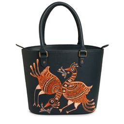 RASHKI Animal Handpainted Tote Bag-image-31