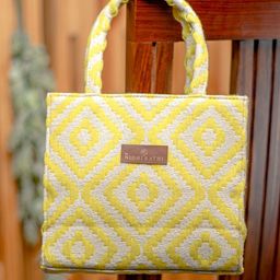 NR By Nidhi Rathi Self Design Small Shopper Tote Bag-image-31