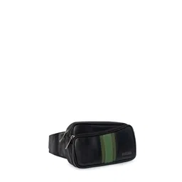 Smith & Blake Black PU Structured Shoulder Bag-12