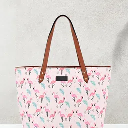 DressBerry Conversational Printed Oversized Shopper Tote Bag-12