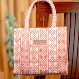 NR By Nidhi Rathi Ethnic Self Design Oversized Shopper Tote Bag-image-78