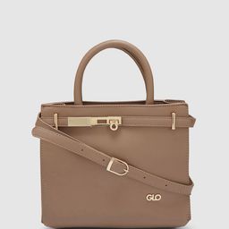 Globus Women Light Brown Solid Casual Handheld Bag-picture-14