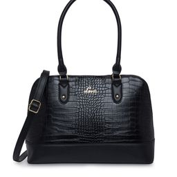 Lavie Textured Structured Synthetic Leather Shoulder Bag-43