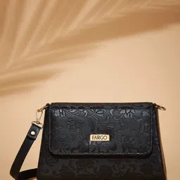 FARGO Self Design PU Structured Sling Bag-34