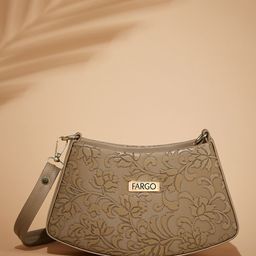 FARGO Self Design PU Structured Sling Bag-image-3