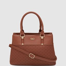 Globus Women Tan Textured Casual Handheld Bag-40