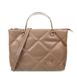 WALKWAY by Metro Textured Oversized Shopper Satchel With Quilted-picture-4