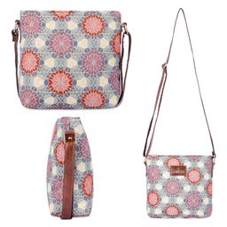 THE CLOWNFISH Set Of 2 Printed Structured Leather Shoulder Bag image 5