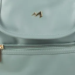 Metro Women Green Backpack image 4