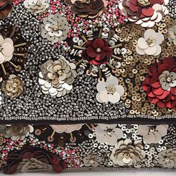 Anekaant Beads & Sequines Embellished Canvas Sling Bag image 3