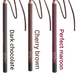 DARK CHOCOLATE , BROWN AND MAROON COLOR LONG LASTING LIP LINER 3 PC-image-18