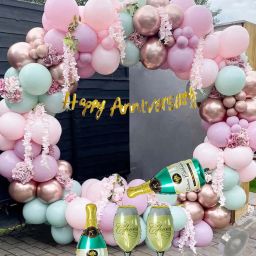 Happy Anniversary Decorations KIt For Husband Wife Mother Father Boyfriend-image-57